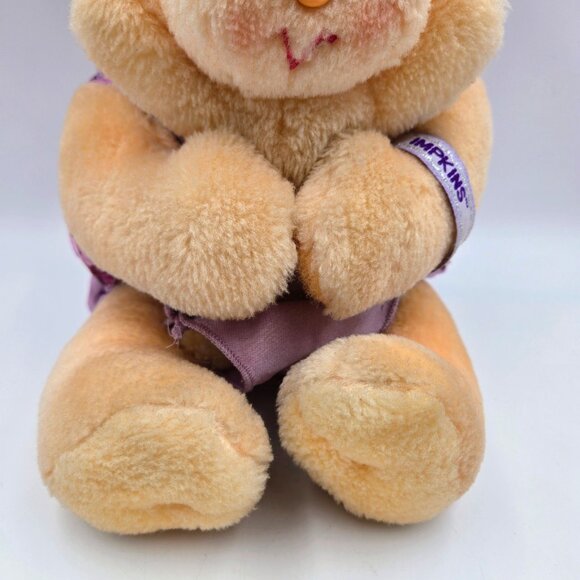 Vintage Kenner Hugga Bunch Impkins Nuzzler Plus Baby Purple Hair Plush Doll 1985 - Picture 6 of 15